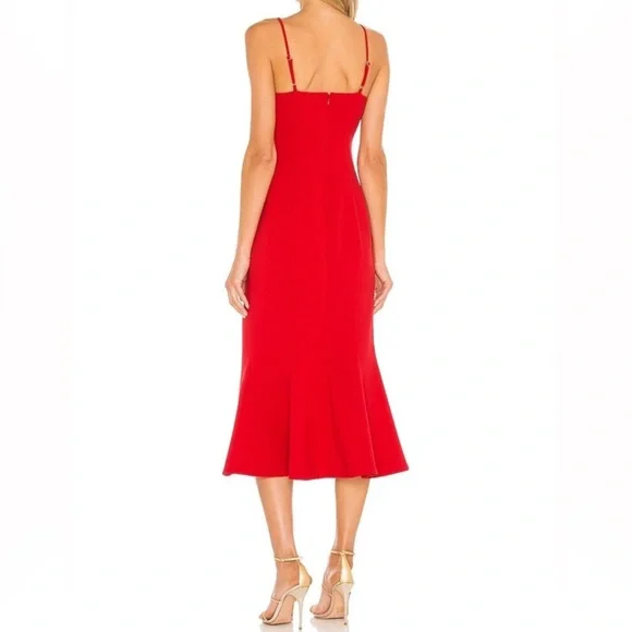 Likely Carter Midi Red Dress Sz.2